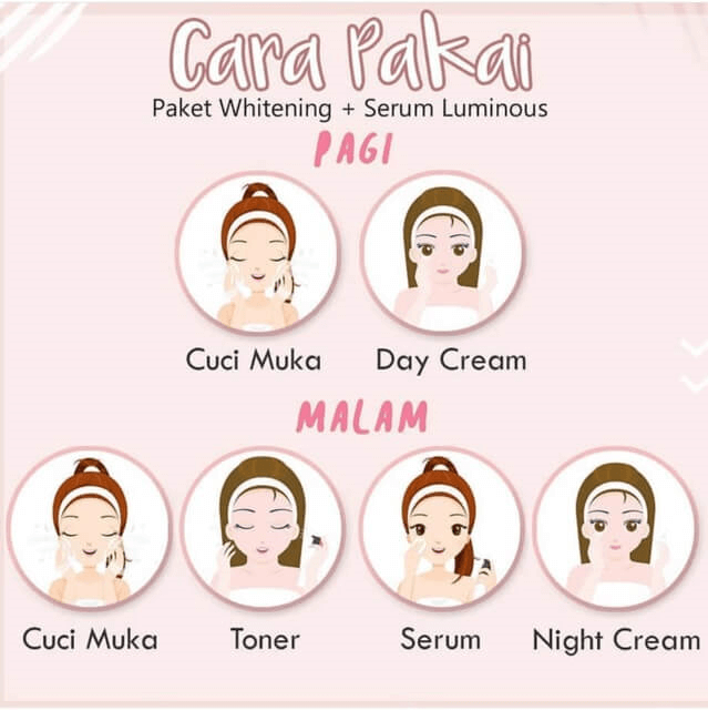 cara pemakaian Cream Ms glow